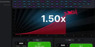 Demo del juego Aviator en Casino Chillán
